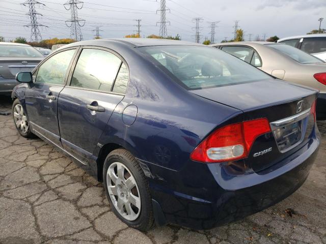 Photo 3 from auction – 2010 HONDA CIVIC LX with VIN 19XFA1F55AE018227