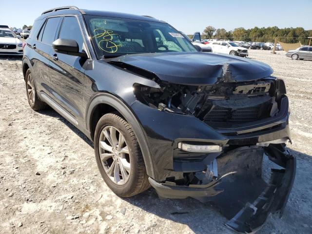 FORD EXPLORER X 2021 with VIN 1FMSK7DH9MGA91693 - Photo from auction