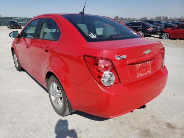 Photo 3 from auction – 2012 CHEVROLET SONIC LS with VIN 1G1JA5SH4C4217137