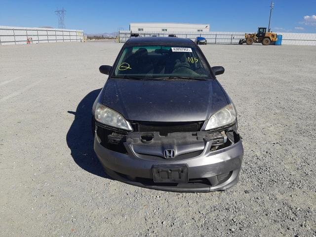 Photo 9 from auction – 2004 HONDA CIVIC LX with VIN 2HGES16654H603773