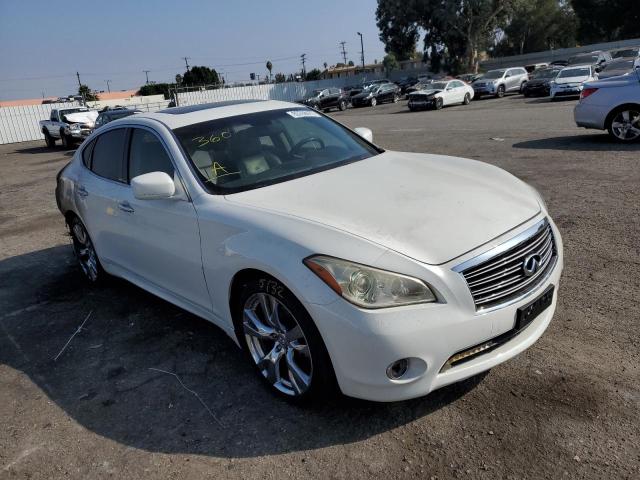 INFINITI M37 2012 with VIN JN1BY1AP8CM333677 - Photo from auction