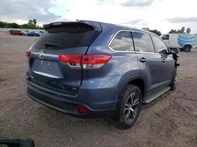 Photo 4 from auction – 2019 TOYOTA HIGHLANDER with VIN 5TDZZRFH0KS289797