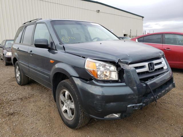 HONDA PILOT EX 2006 with VIN 2HKYF18546H002689 - Photo from auction