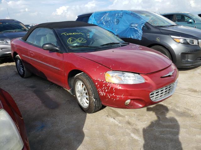 Photo 1 from auction – 2002 CHRYSLER SEBRING LX with VIN 1C3EL55R82N298289