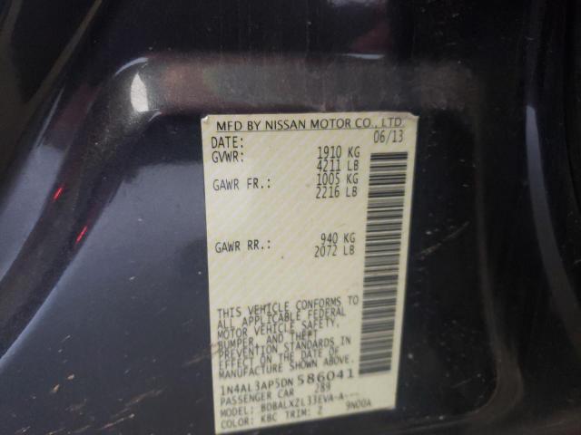 Photo 10 from auction – 2013 NISSAN ALTIMA 2.5 with VIN 1N4AL3AP5DN586041