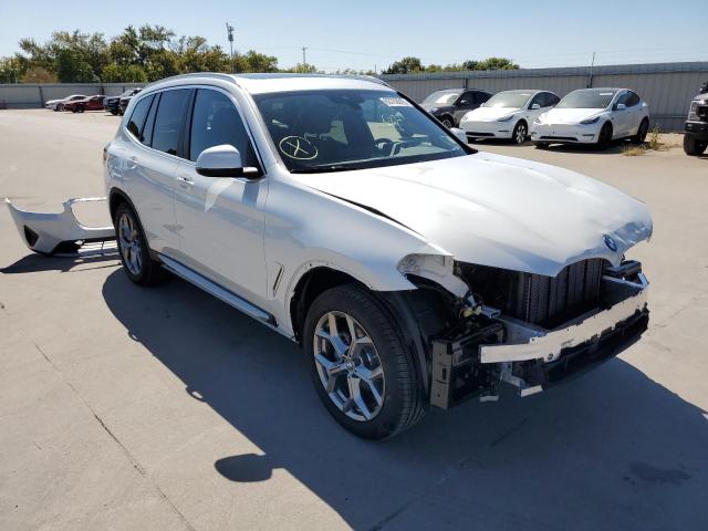 Photo 1 from auction – 2022 BMW X3 XDRIVE3 with VIN WBX57DP02NN148047