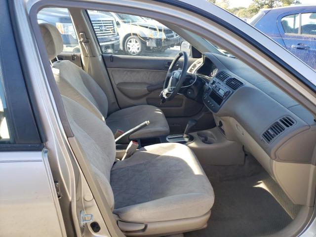 Photo 5 from auction – 2001 HONDA CIVIC LX with VIN JHMES16501S003428
