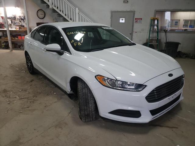FORD FUSION S 2014 with VIN 3FA6P0G77ER202002 - Photo from auction