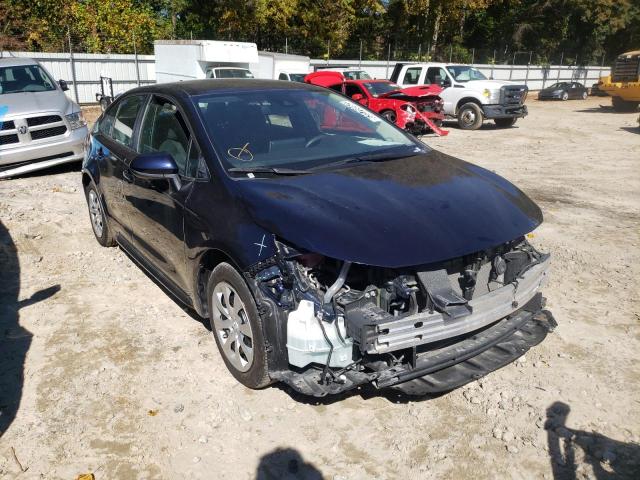 TOYOTA COROLLA LE 2020 with VIN 5YFEPRAE0LP077591 - Photo from auction