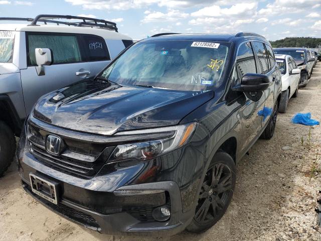 Photo 2 from auction – 2021 HONDA PILOT SE with VIN 5FNYF5H26MB036044