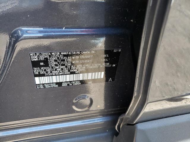 Photo 10 from auction – 2018 TOYOTA RAV4 LE with VIN 2T3ZFREV0JW453000