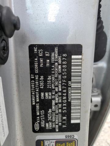 Photo 10 from auction – 2015 KIA OPTIMA EX with VIN 5XXGN4A77FG508878