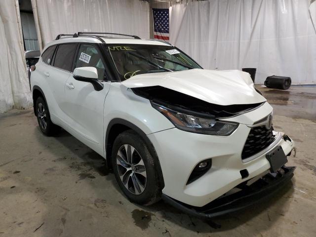 TOYOTA HIGHLANDER 2020 with VIN 5TDGZRBH0LS505436 - Photo from auction