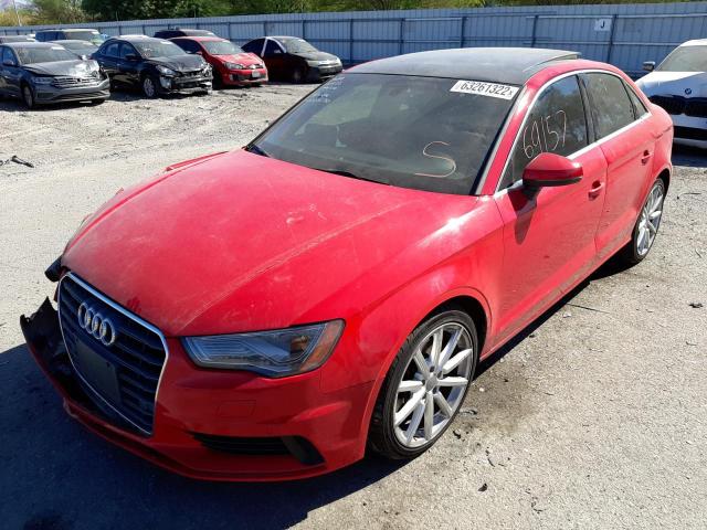 Photo 2 from auction – 2016 AUDI A3 PREMIUM with VIN WAUC7GFF3G1004705