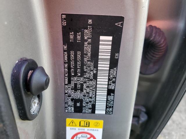 Photo 10 from auction – 2018 LEXUS RX 350 BAS with VIN 2T2BZMCAXJC143857