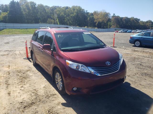 TOYOTA SIENNA XLE 2017 with VIN 5TDYZ3DC3HS774492 - Photo from auction