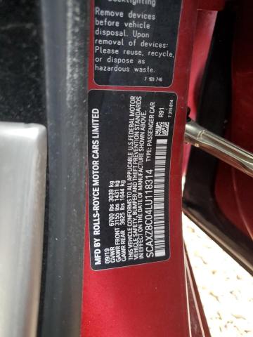 Photo 10 from auction – 2020 ROLLS-ROYCE DAWN BASE with VIN SCAXZ8C04LU118314