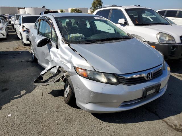 HONDA CIVIC LX 2012 with VIN 2HGFB2F58CH519978 - Photo from auction