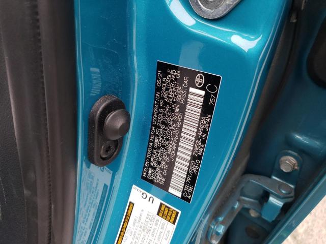 Photo 10 from auction – 2021 TOYOTA PRIUS PRIM with VIN JTDKAMFP6M3196905