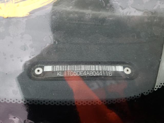 Photo 10 from auction – 2010 CHEVROLET AVEO LS with VIN KL1TD5DE4AB044116