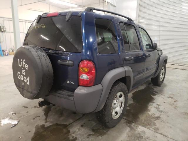 Photo 4 from auction – 2003 JEEP LIBERTY SP with VIN 1J4GL48KX3W629988