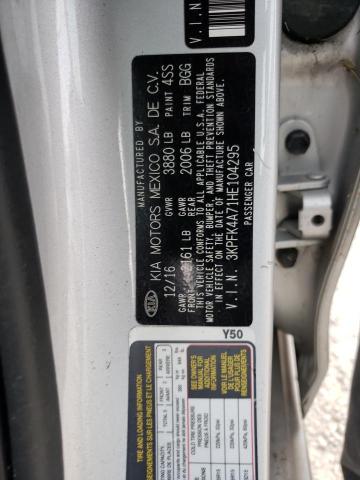 Photo 10 from auction – 2017 KIA FORTE LX with VIN 3KPFK4A71HE104295