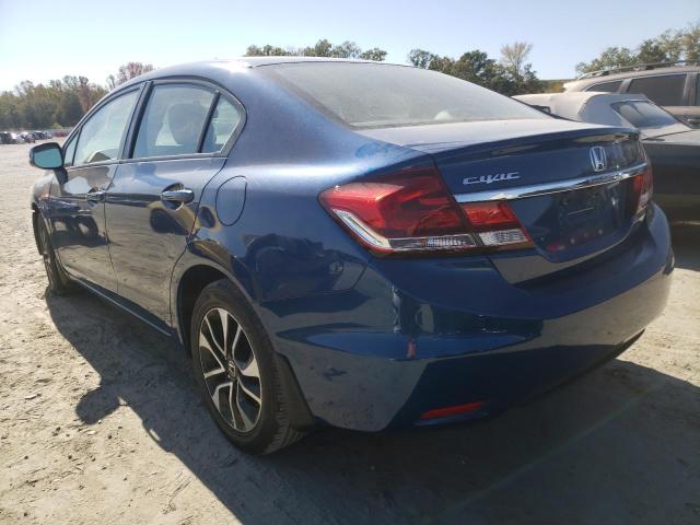 Photo 3 from auction – 2013 HONDA CIVIC EXL with VIN 19XFB2F91DE037884