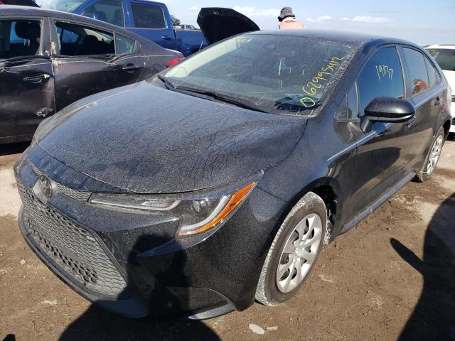 Photo 2 from auction – 2021 TOYOTA COROLLA LE with VIN JTDEPMAE1MJ169611