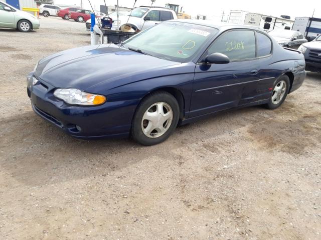 Photo 2 from auction – 2002 CHEVROLET MONTE CARL with VIN 2G1WX15K729260760