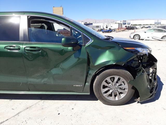 Photo 9 from auction – 2021 TOYOTA SIENNA LE with VIN 5TDKRKEC3MS004480