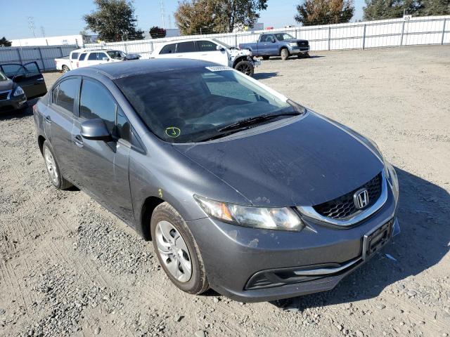 HONDA CIVIC LX 2013 with VIN 19XFB2F59DE276807 - Photo from auction