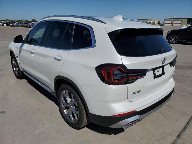 Photo 3 from auction – 2022 BMW X3 XDRIVE3 with VIN WBX57DP02NN148047