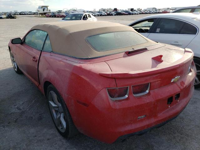 Photo 3 from auction – 2011 CHEVROLET CAMARO with VIN 2G1FK3DJ3B9179774