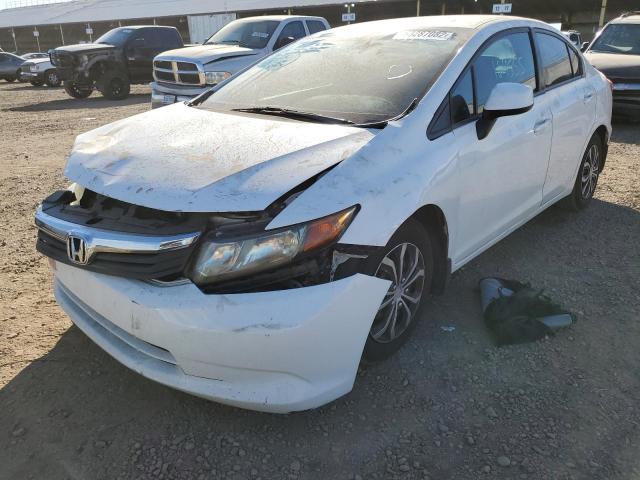 Photo 2 from auction – 2012 HONDA CIVIC with VIN 2HGFB2F56CH577877