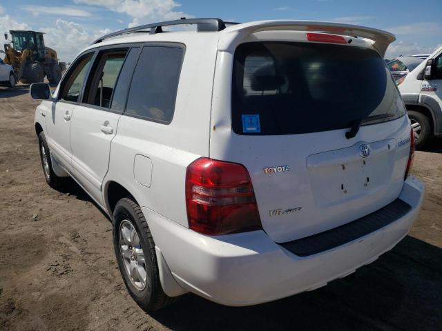 Photo 3 from auction – 2003 TOYOTA HIGHLANDER with VIN JTEHF21A830121122