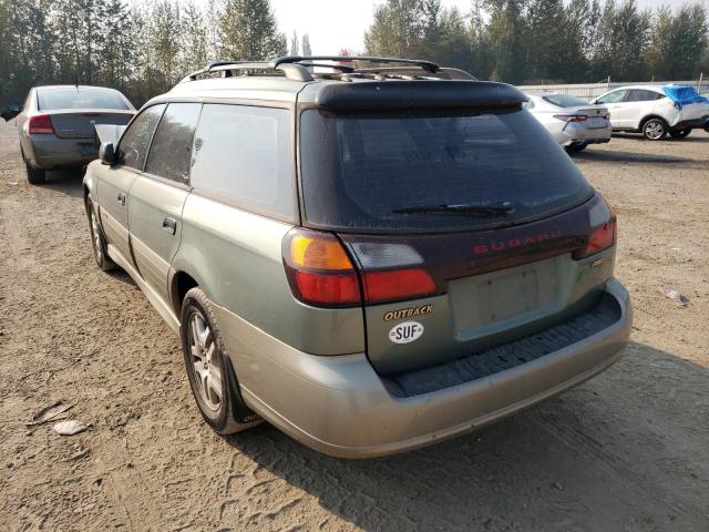 Photo 3 from auction – 2003 SUBARU LEGACY OUT with VIN 4S3BH675137634161