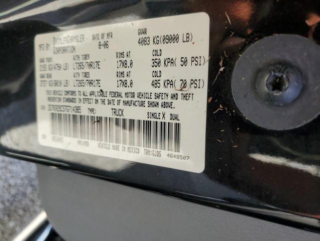 Photo 10 from auction – 2007 DODGE RAM 2500 with VIN 3D7KR29C57G714385