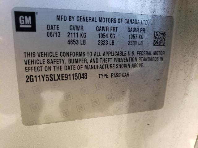 Photo 10 from auction – 2014 CHEVROLET IMPALA LS with VIN 2G11Y5SLXE9115048