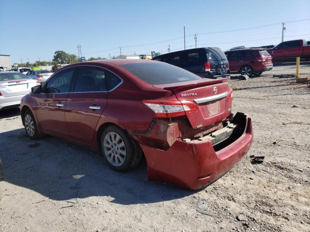 Photo 3 from auction – 2013 NISSAN SENTRA S with VIN 3N1AB7AP7DL721849