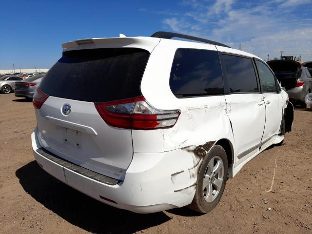 Photo 4 from auction – 2020 TOYOTA SIENNA LE with VIN 5TDKZ3DC0LS087615