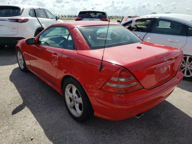 Photo 3 from auction – 2002 MERCEDES-BENZ SLK 320 with VIN WDBKK65FX2F270824