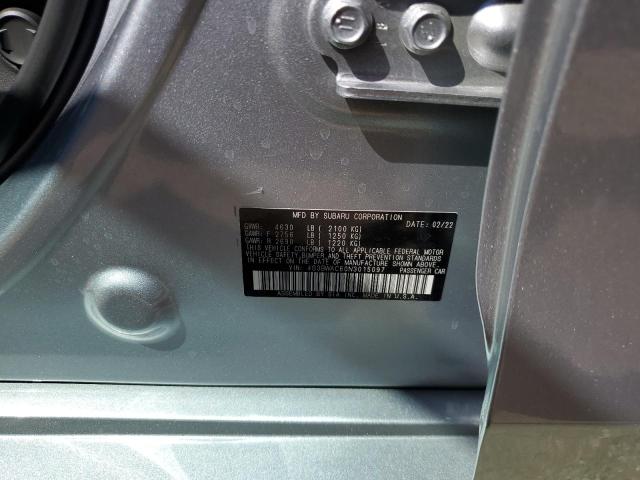 Photo 10 from auction – 2022 SUBARU LEGACY PRE with VIN 4S3BWAC60N3015097