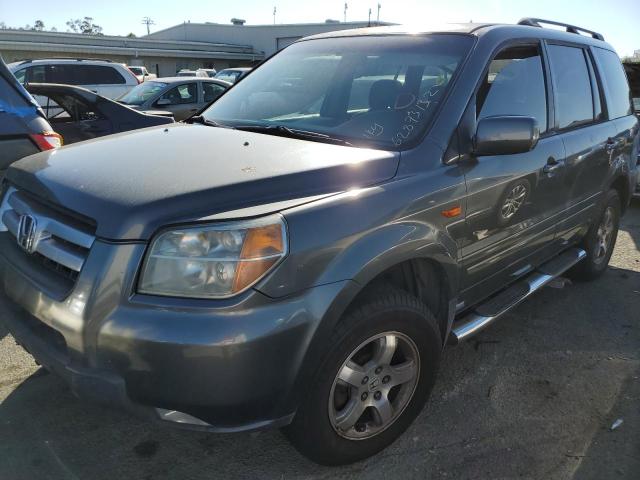Photo 9 from auction – 2007 HONDA PILOT EX with VIN 2HKYF18427H509471