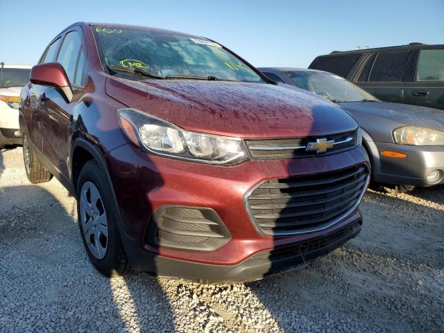 CHEVROLET TRAX LS 2017 with VIN 3GNCJKSBXHL270668 - Photo from auction
