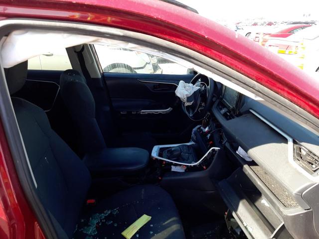 Photo 5 from auction – 2021 TOYOTA RAV4 LE with VIN 2T3F1RFV8MW190226