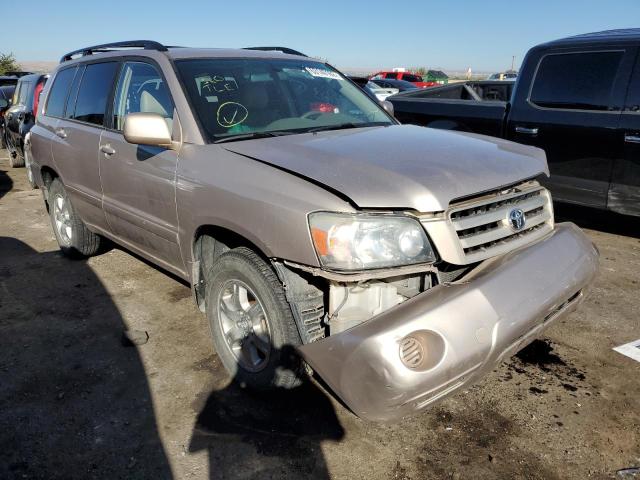 TOYOTA HIGHLANDER 2004 with VIN JTEEP21A040008590 - Photo from auction