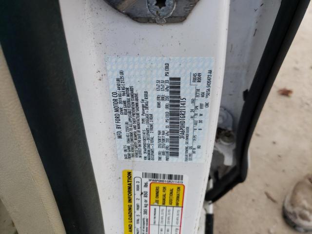 Photo 10 from auction – 2016 FORD FUSION SE with VIN 3FA6P0HD1GR211415