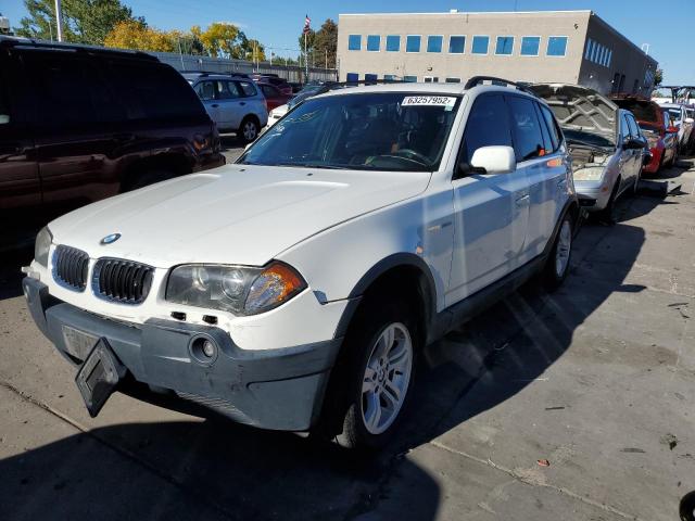 Photo 2 from auction – 2005 BMW X3 3.0I with VIN WBXPA93435WD11642
