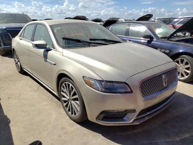 Photo 1 from auction – 2017 LINCOLN CONTINENTA with VIN 1LN6L9SK2H5616815