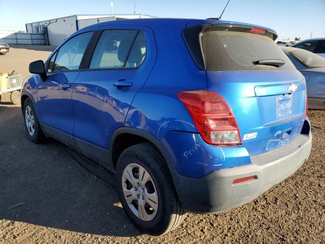 Photo 3 from auction – 2016 CHEVROLET TRAX LS with VIN KL7CJKSB6GB742953